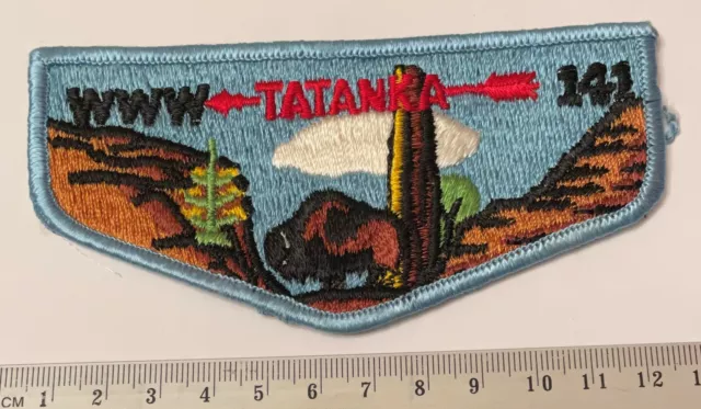 OA Lodge 141 Tatanka S6 Brotherhood Buffalo Trail Council Texas Vintage BSA CB