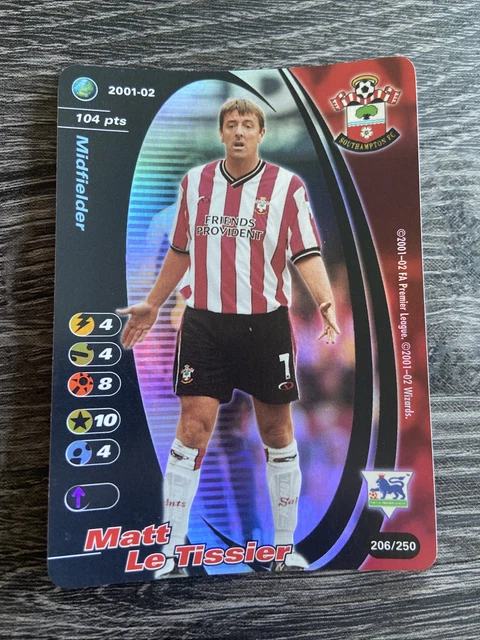 Wizards Of The Coast Campioni di calcio 2001 2002 Matt Le Tissier
