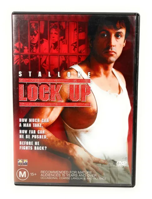 Lock Up (DVD, 1989) Sylvester Stallone Action Region 4