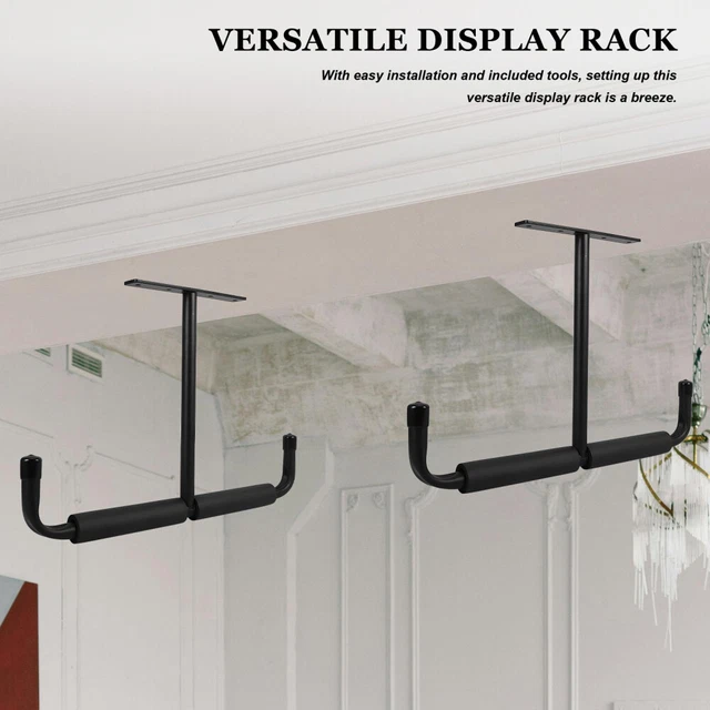HEAVY DUTY CEILING Storage Rack T-shaped Ceiling Mounted Storage Holder ...