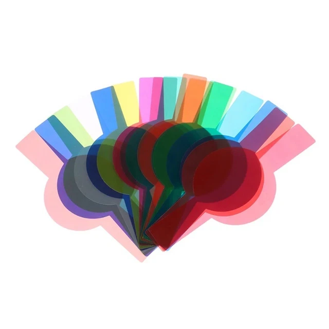 COLOUR FILTER CAMERA Flash Gels Filters Color Correction 6.19