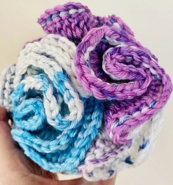 Handmade Crochet Fidget Ball Toy Sensory Aid S.e.n. Dementia Autism Alzheimers