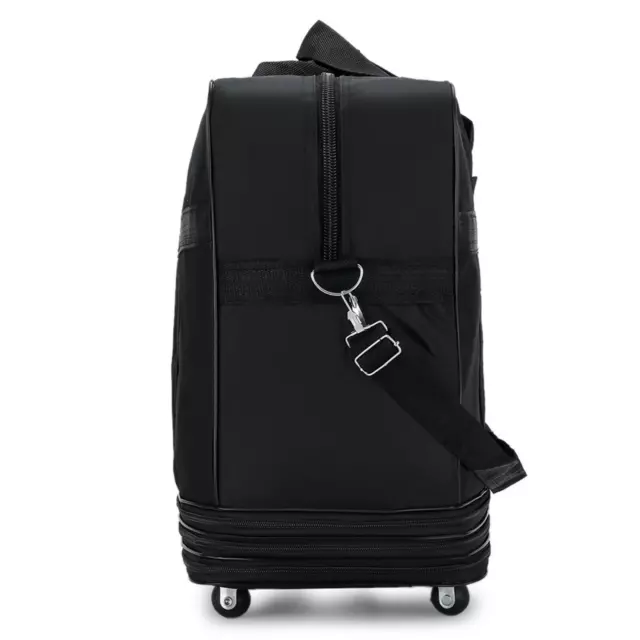 2 Pack 3 layer Expandable Rolling Wheeled Duffle Bag Luggage Spinner Suitcase 8