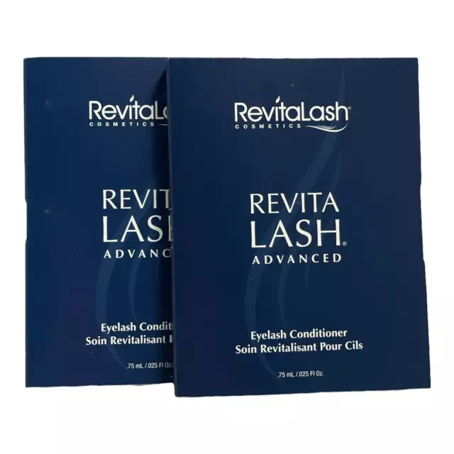 Revitalash Cosmetics Revita Lash Advanced Eyelash Conditioner .025oz. LOT OF 2
