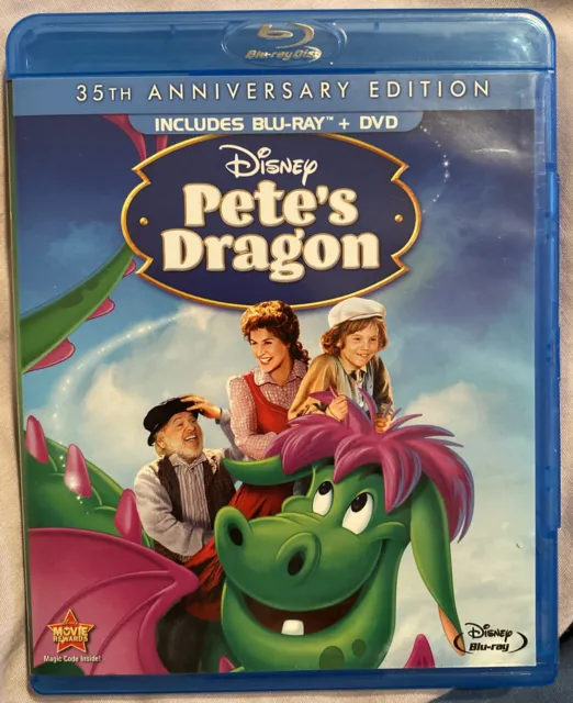 Petes Dragon (Blu-ray/Dvd , 2012, 2-Disc Set, 35th Anniversary Edition)