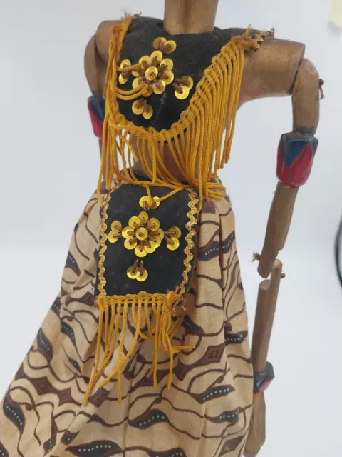 Wayang Golek Stabpuppe Marionette Holzpuppe 2