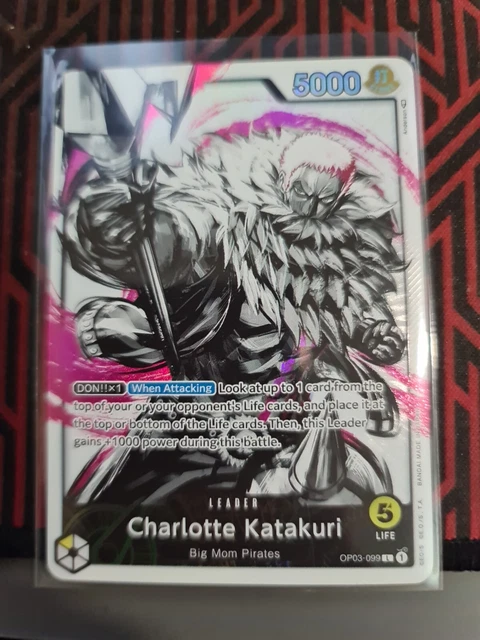 ONE PIECE Card Game OP03-123 SECP Charlotte Katakuri (Rank A)