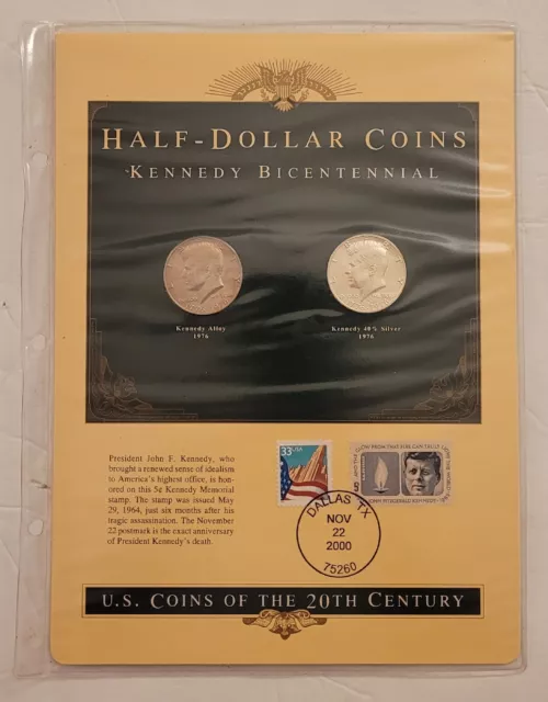 US COINS OF the 20th Century Collection Bicentennial Half-Dollar ...