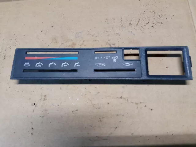 OEM 1989-1995 TOYOTA PICKUP HILUX 4RUNNER Heater AC Face Plate Display