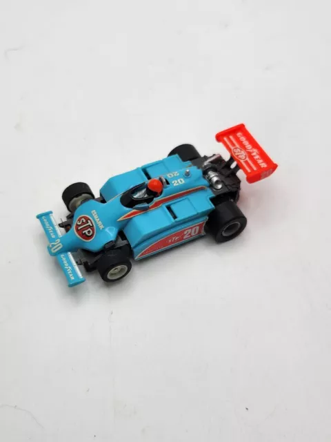 Coche De Ranura Tyco Stp Esmark # 20 F1 Indy Patrick Ho Completo Funciona Fuerte