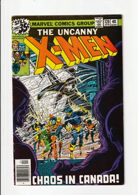 Uncanny X-MEN #120 Apr 1979 Chaos 1st Alpha Flight Marvel Comics 1st Print