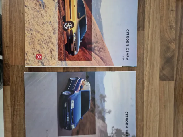 Citroen Saxo 1997UK Market Sales Brochure X SX Exclusive VTR VTS plus xsara...