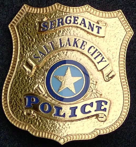 h/32***OLD-Policebadge:  SALT LAKE CITY POLICE