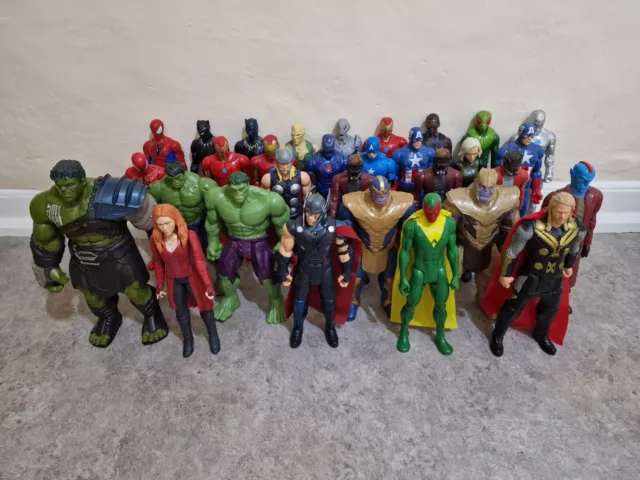 12" Preloved DC Marvel Titan Figures BUY 3 GET 2 FREE Action figures Thor, Hulk