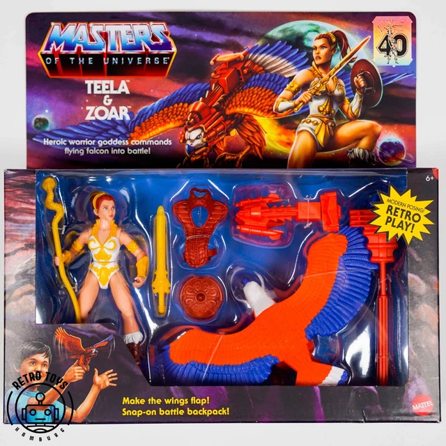 TEELA & ZOAR Masters Of The Universe Origins MotU DELUXE Action Figur NEU MOC