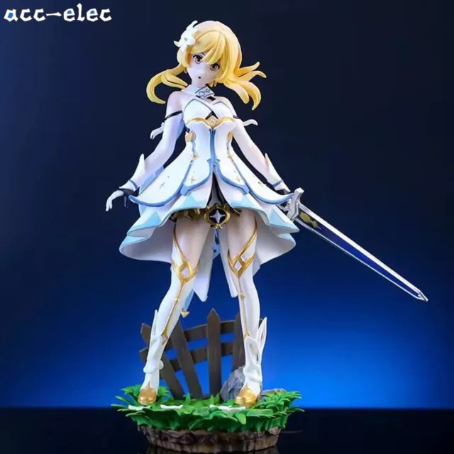 Anime Genshin Impact Traveler Lumine Action Figure Cosplay Toy Collection Gift