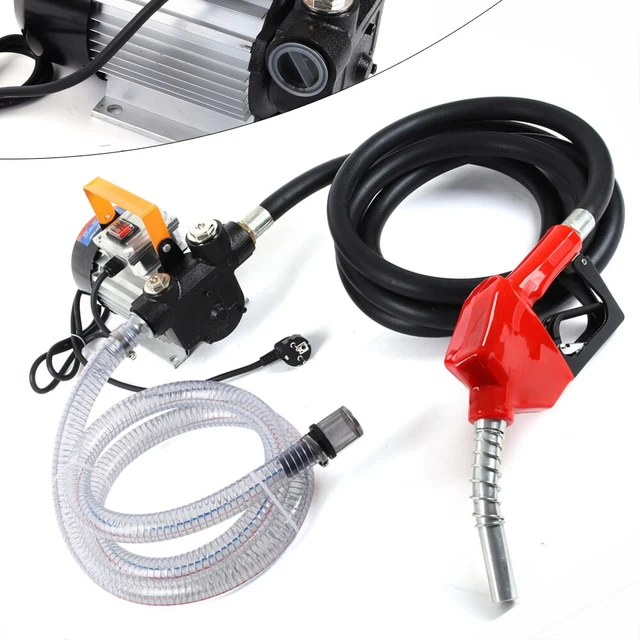 Pompa diesel 60 l/min pompa olio combustibile autoadescante pompa di aspirazione olio pompa diesel 550 W