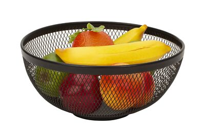 Cesto Di Frutta Geometrico per Cnservare Frutta Snack e PuòEssere Uutilizzato Anche per Conservare le Verdure in Cucina Fruttiera in Metallo,Fruttiere Metallo Moderno Pane 