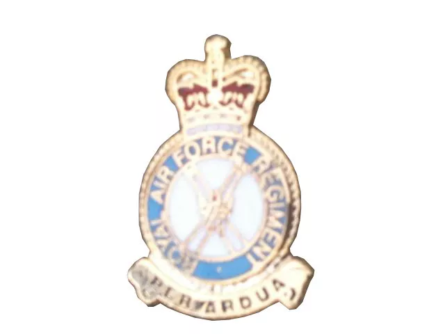 RAF Regiment Lapel Pin Royal Air Force Military Badge