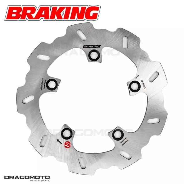 YAMAHA MT-10 ABS 1000 2016-2022 BRAKING YA34RID W-FIX Disco Freno Posteriore