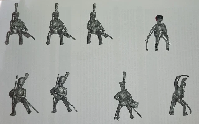 LOT DE PERSONNAGES militaires MOKAREX (Starlux) et marques diverses à