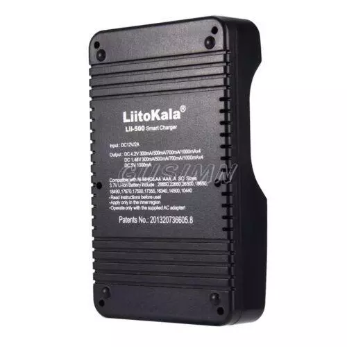 Digital LiitoKala Engineer Lii-500 4 Slots LCD Li-ion Ni-MH Battery Charger 2