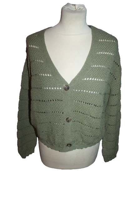 Gilet Court Cop.Copine Cache-épaules - Taille 36, Noir Angora - Comme Neuf