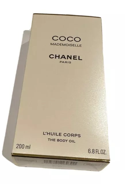 CHANEL COCO MADEMOISELLE VELVET BODY OIL L'HUILE CORPS 200ML Used Only Once  £55.00 - PicClick UK