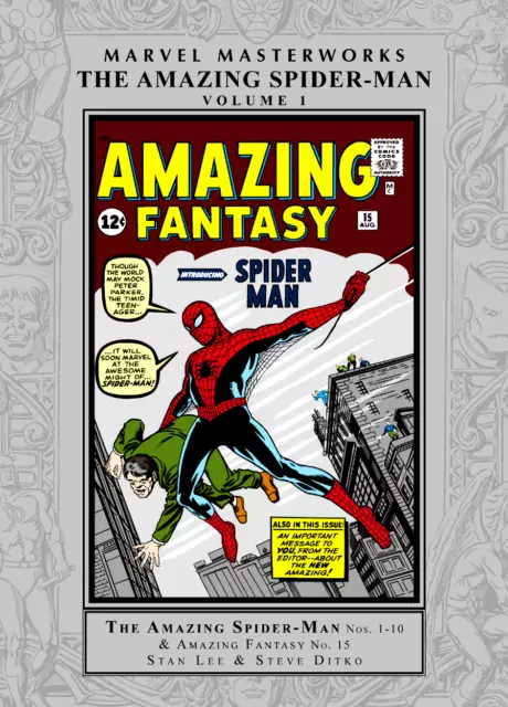 Marvel Masterworks Amazing Spider-Man Vol 1 Hb! New In Plastic! Lee & Ditko