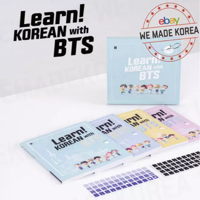 Learn! KOREAN with BTS Book Only Package Official K-POP Authentic Goods