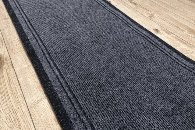 Türmatt Felpudo Alfombra Antideslizante Málaga Gris Ancho 66-100 CM 3