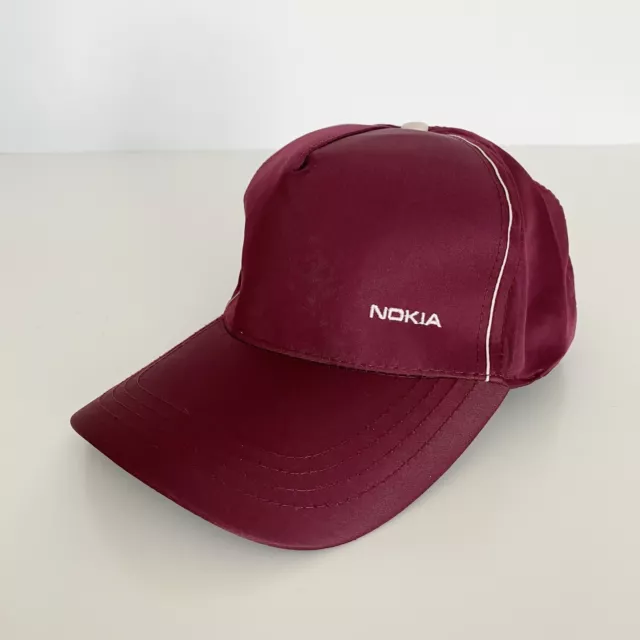 Nokia Phone Mens Cap Hat Mobile Tech Brown