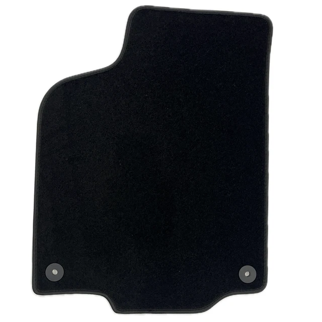 Tapis De Sol Conducteur Velours Noir Moto-MOLTICO Pour VW Passat B8 (2014+) - Avec Fixations Et Désodorisant Offert