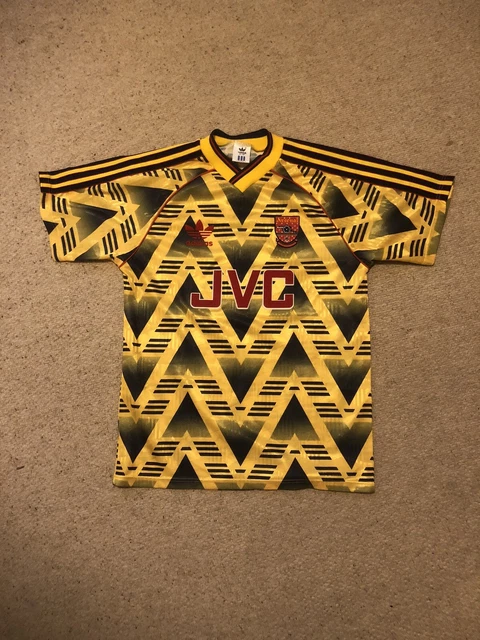 100% Authentic Adidas Originals Retro Arsenal 91-93 Away Jersey