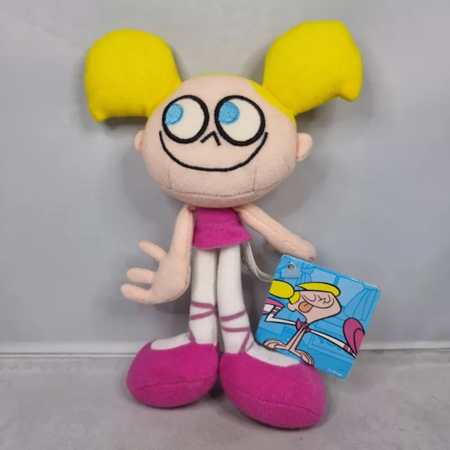 BNWT 2000 DEXTER'S Laboratory - Dee Dee - Soft Plush Toy Doll Bean Bag ...