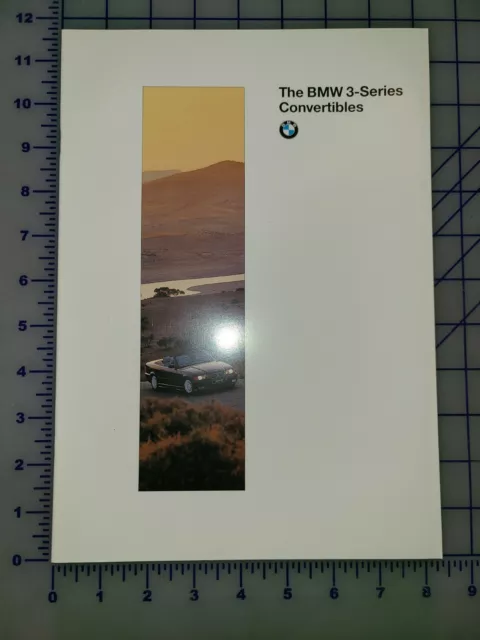 1996 BMW 3 Series Convertible Brochure US