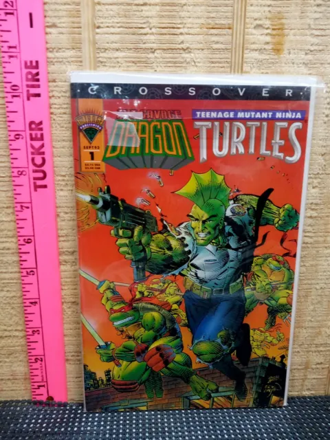Savage Dragon Teenage Mutant Ninja Turtles Crossover #1 Mirage Publishing 1993