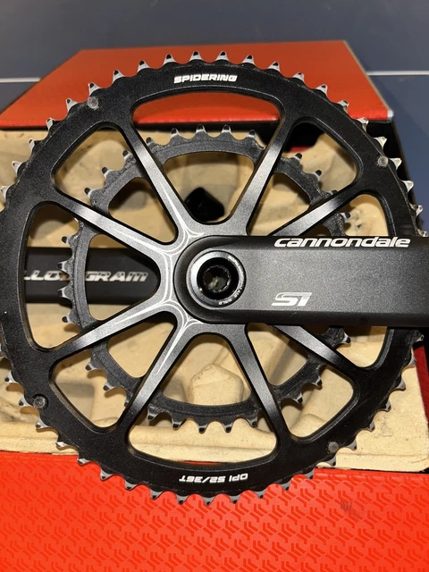 cannondale HOLLOWGRAM Si クランク170 52/36T Cannondale Hollowgram SI Crankset 11 Speed 172.5 | The Pro's