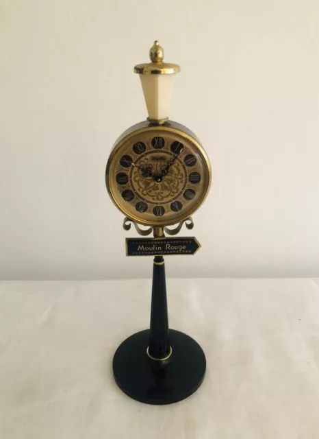 An unusual 1960’s Moulin Rouge Street lamp / Rhytham mechanical Clock