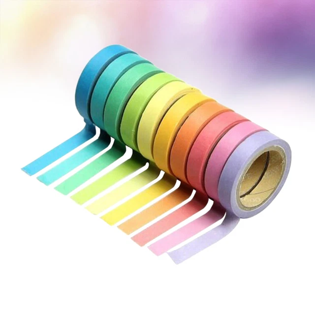 20 Rolls Décoration Washi Tape Coffrets Cadeaux Bande De Papier