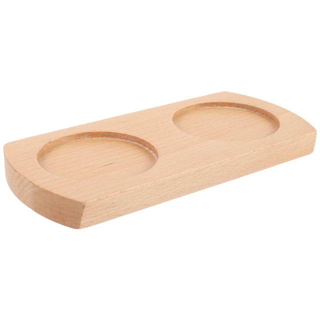 5x porta accessori in legno cucina vassoio griglia
