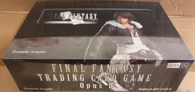 Final Fantasy Tcg Opus Ii Booster Box (36 Confezioni) Nuovo ~ Tedesco