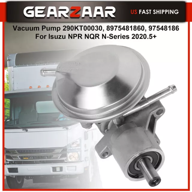 Vacuum Pump 290KT00030 8975481860 97548186 For Isuzu NPR NQR N-Series 2020.5+ UN