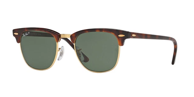 Gafas de sol Ray-Ban RB3016 CLUBMASTER 990/58 RED HAVANA/G-15 GREEN POLAR Cal.51