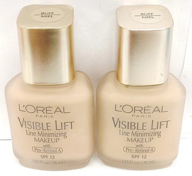 Loreal Visible Lift Line Minimizing Makeup Buff  1.25 oz Lot of 2 As pictured🌸