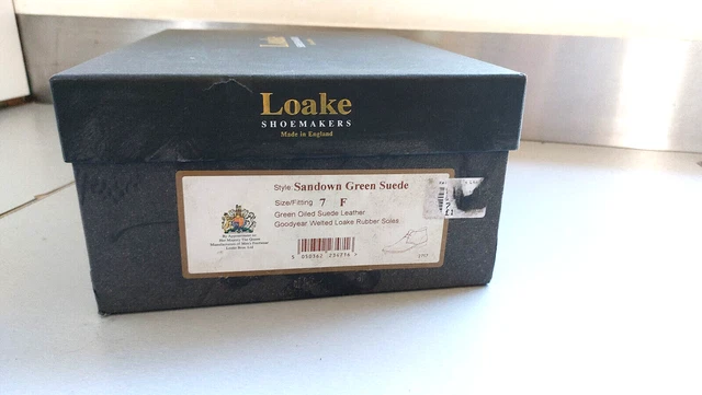 LOAKE SANDOWN BOOT in Green Goodyear Welted Size 7 41 140.00 PicClick UK