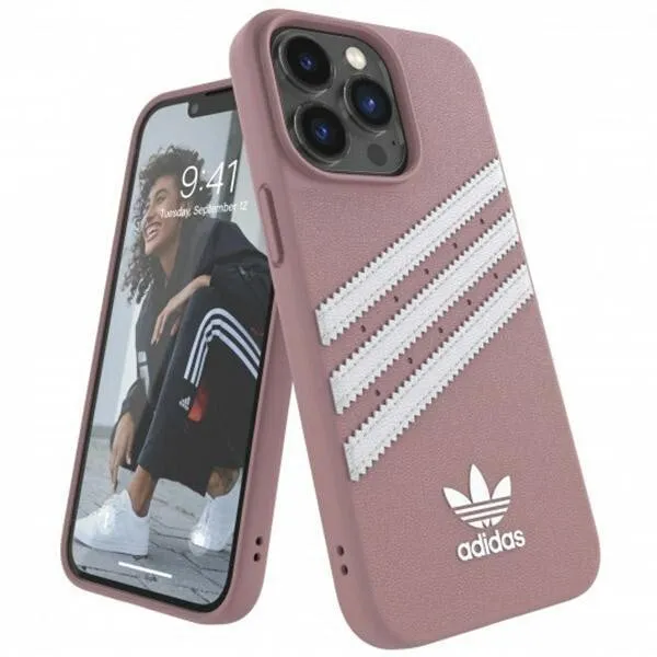 Adidas OR Moulded 3 Streifen Snap Case Schutzhülle iPhone 13 / 13 Pro Rosa