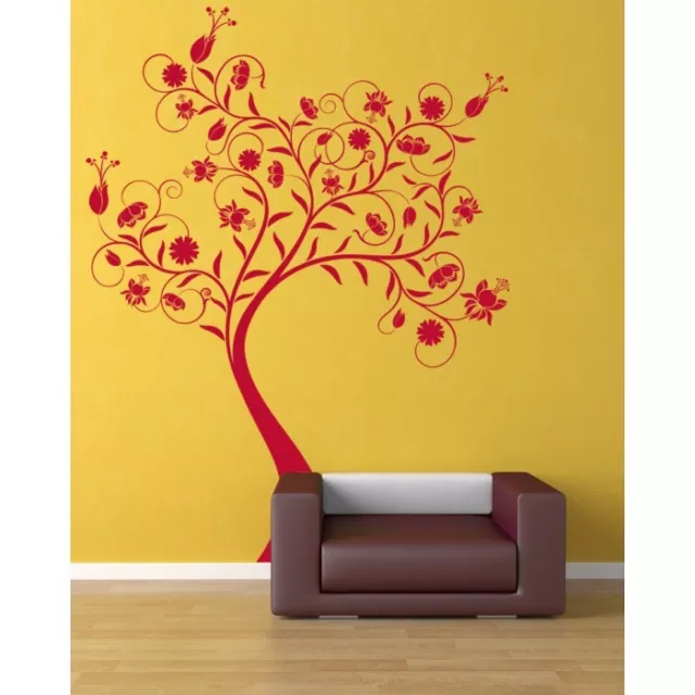 Wall Stickers Adesivo Murale Albero Salone Decorazione Muro