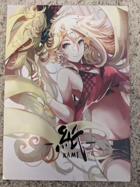 Original Paper KAMI Art Book Illustration Doujinshi