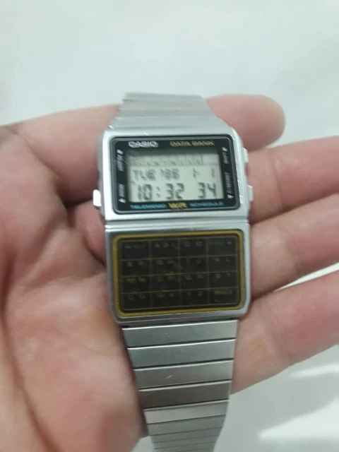 Vintage Casio DBC-610  Digital Watch LCD Data Bank Telememo Schedule